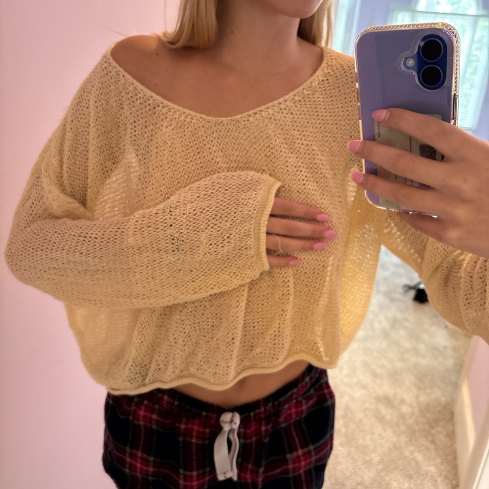 Women's Cream Sweater